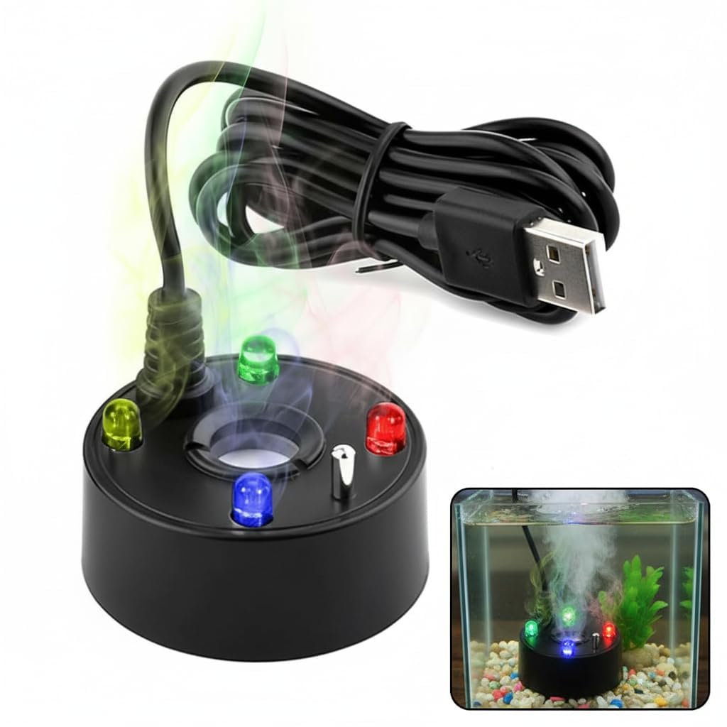 Новый 2026 USB-компрессор 5В д – обзор и цена Terrarium Fogger Ultrasonic